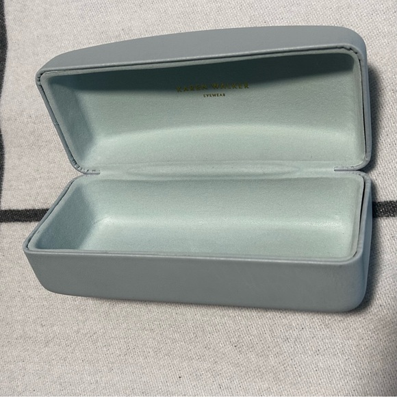 Karen Walker Large Hardshell Sunglasses Case - Picture 4 of 4